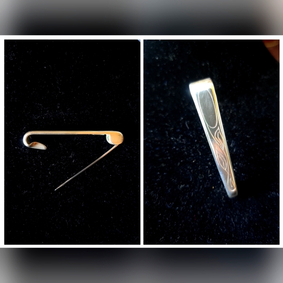 Vintage Napier Sterling Silver Diaper pin - Picture 1 of 9